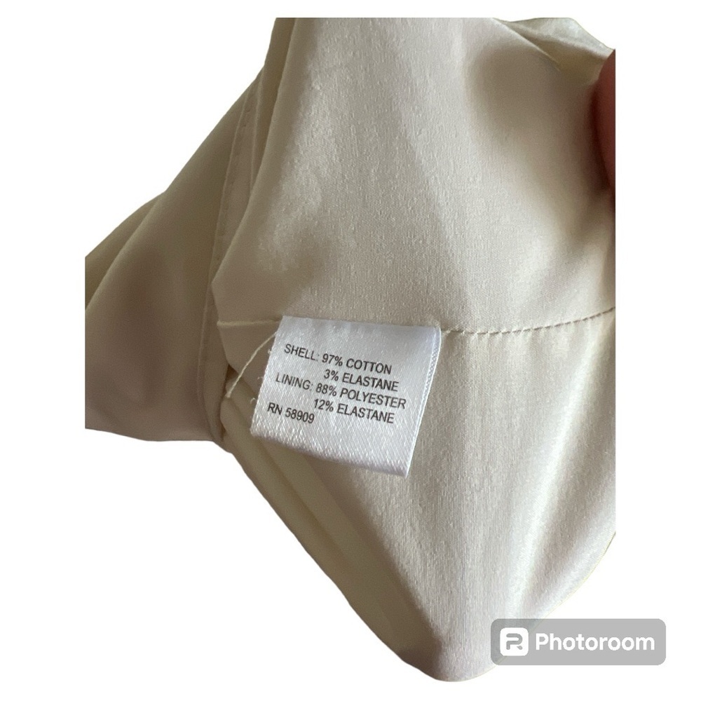 NWOT Antonio Melani pleated Tiffany oat/pool blue floral sundress - Picture 6 of 6